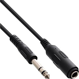Kabel Audio Klinken-Verlängerung 6.3 5m