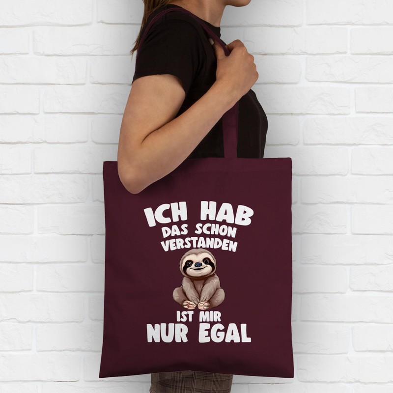 Shirtracer - Cotton Bag - Ich hab das schon verstanden
