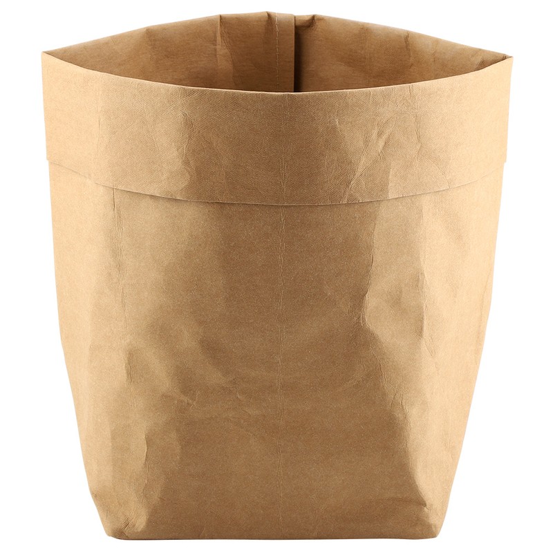 Kraft Paper Bag Flower Plant Pot Cover Container Multi functional
