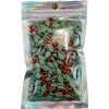Holly & Berry Christmas Cupcake Sprinkles Edible Sugar Decorations from