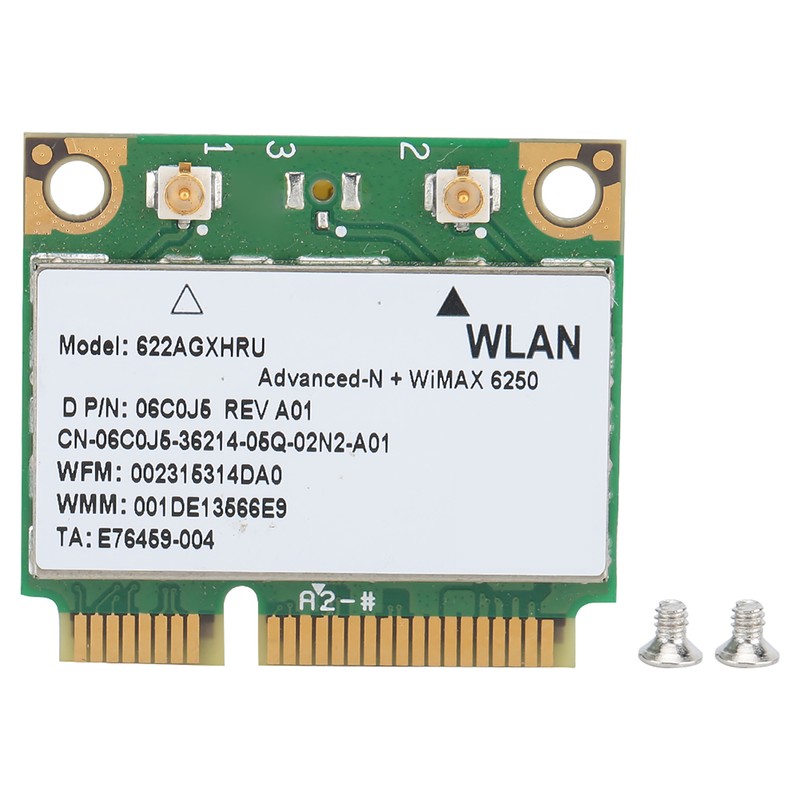 For Intel 6250AN 622ANXHMW MINI PCIE 300Mbps 2.4/5GHZ Dual Band