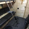 OUTPRIZE 57" RV Bunk Ladder, 4 Step Integrated Aluminum Camper