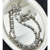 Punk Layered Pants Chain for Women Men Layered Silver Coin