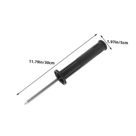 KICHOUSE 3pcs Spring Loaded Soccer Flagpole Holder with Ground Stakes for Agility Training Corner Flag Spike for Soft and Hard Surfaces Portable Football Pole Fixing Equipment for Speed and