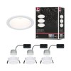 Paulmann 94870 LED Recessed Light 3-Step-Dim Cole Basic Set of