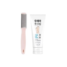 Urea 10 Cream and Double-Sided Foot Callus Remover for Heel Cracks / 우레아10크림and 양면발각질제거기 뒷꿈치갈라짐