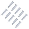 10Pcs Casters Screw Sturdy Durable Convenient Widely Application Conventional Screws