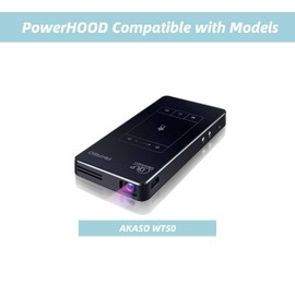 PowerHOOD 5V AC/DC Adapter Compatible with AKASO WT50 Mini Pocket Pico Projector 1080P Movie Video DLP Portable Projector 5VDC DC5V 5 Volt 5 Volts Switching Power Supply Cord Battery Charger Cable PSU