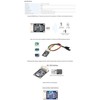 XICOOLEE BME280 Environmental Sensor, Temperature Humidity Barometric Pressure Monitoring Module,