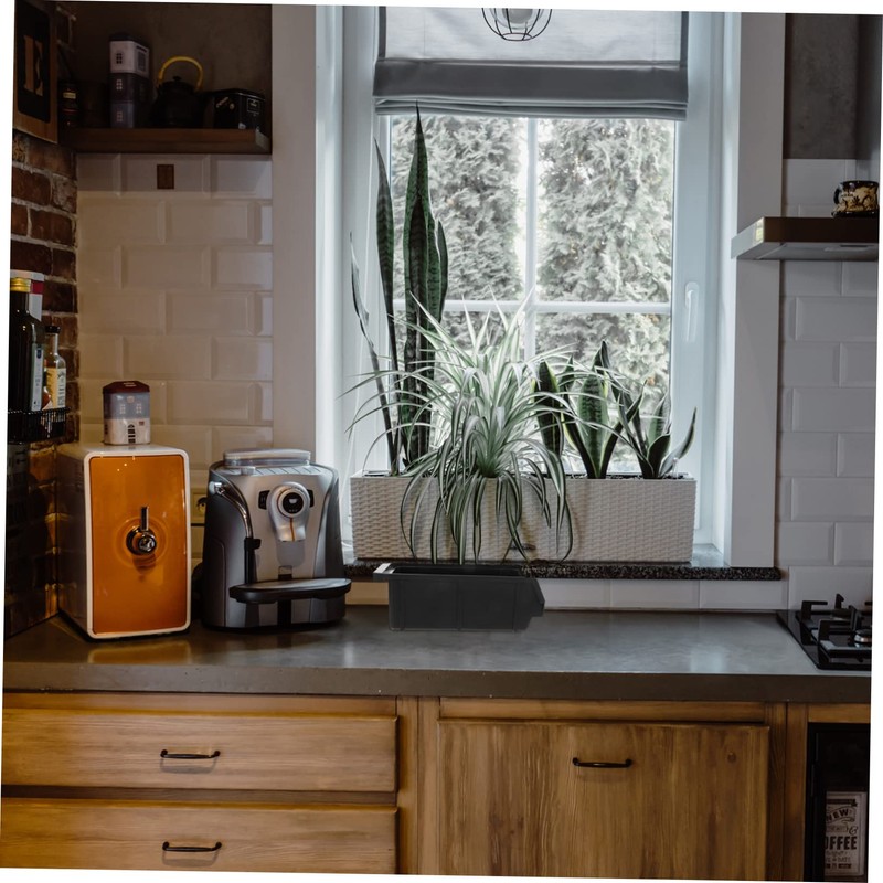 Operitacx Multi-Purpose Coffee Station Condiment Holder Milk Tea Straw Organizer