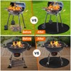 Golgner Fireproof Underlay 100 cm, Round Fireproof Mat, Fire Protection
