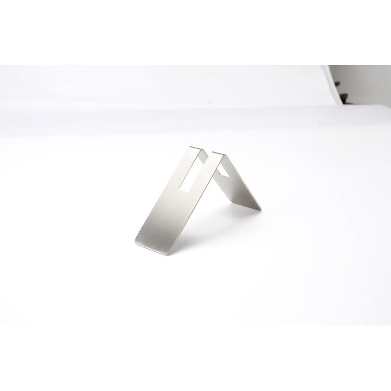 DIBTSA Coffee Filter Paper Holder, Single Slot Brushed Stainless Steel