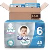 Pañal Bb Tips Etapa 6 Caja Con 4 Paq Con