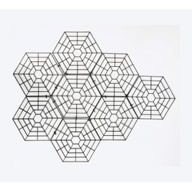 Motorola Nursery Kinzo 8711252122885 Pond Protectors, Pack of 20, Protects Fish Against Herons and Cats, Black