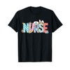 Easter Nurse With Stethoscope And Easter Eggs Nurse Easter T-Shirt