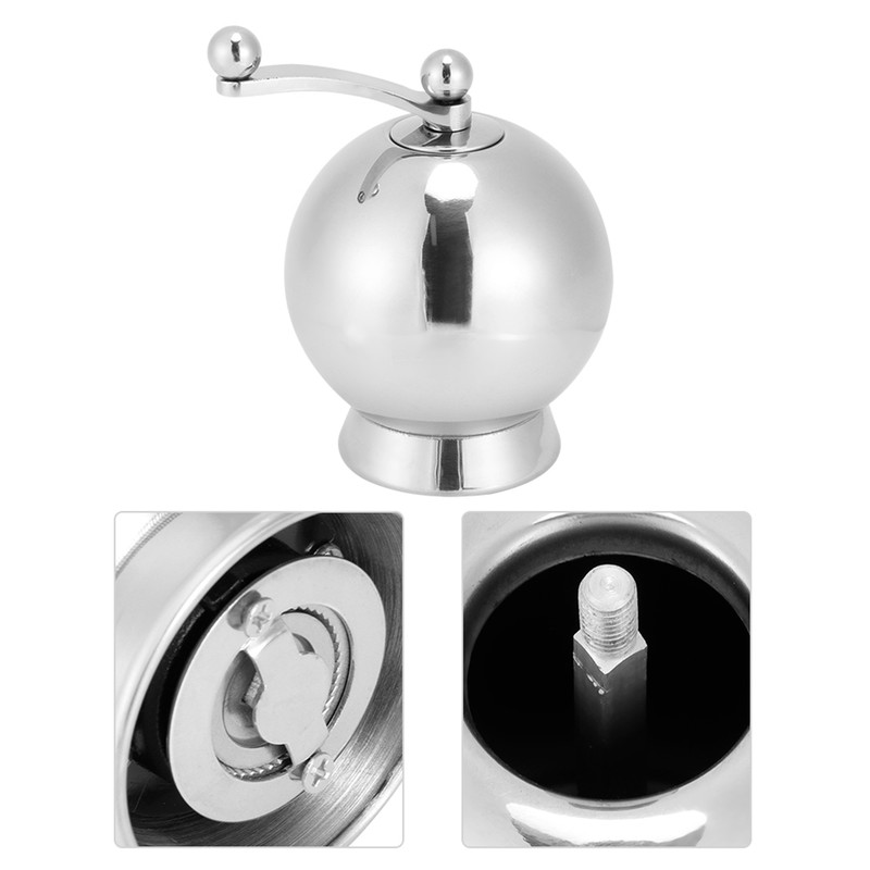 Portable Stainless Steel Pepper Mill Spice Grinder Household Kitchen Tool