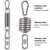 WAREMAID Hammock Chair Spring, Hanging Chair, Mounting Hardware Set, 360