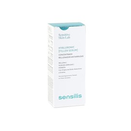 Sensilis Hyaluronic Filler Serum Facial Concentrado Rellenador Antiarrugas, Hidratante, Con Ácido Hialurónico, Para Todo Tipo de Piel Sensible - 30 Ml