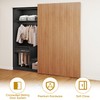 Concealed Sliding Barn Door Hardware Kit,48" Heavy Duty Sliding Door