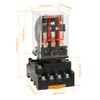 Weasch Power Relay MK3P-I, AC 110V Coil, DPDT, 11 Pin,