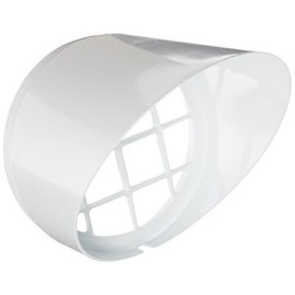 RAB Lighting HV1W H System Visor, Aluminum,7” x 5-1/2”, White