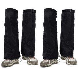 Cutecrop 4 Pcs Lawn Care Leg Gaiters Garden Trimming Weeding Leg Protectors Adjustable Boot Guards for Men and Women Landscaping Farm Working Outdoor Hunting Hiking