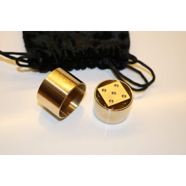 QUICK PICK MAGIC Dice CIPHER 2 Mind Reading Magic Trick Metals Magic Trick