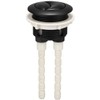 Taps2Traps Matt Black Toilet Flush Button Replacement, Upgrade Your Bathroom