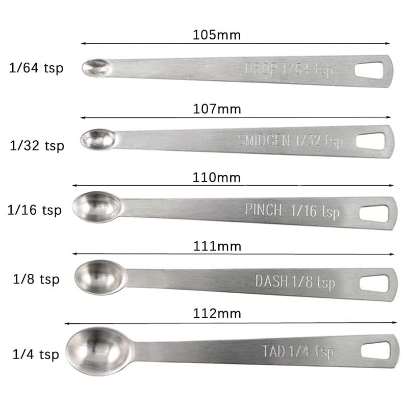 Recogwood 15 Pieces Measuring Cups and Spoons set, Includes 10