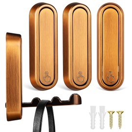 PartyKindom Foldable Hooks Wall Mount: 4pcs Folding Wall Hook Coat Hooks Invisible Retractable Wall Hooks for Hanging Coat, Towel, Key, Hat, Bag, Jacket, Backpack with Fixing Accessories