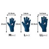 Major Craft SG-LL20NV UV Protection Summer Gloves, LL, Navy, Fishing