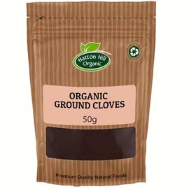 Organic Ground Cloves 50g by Hatton Hill | Perfect for Baking, Cooking, and Aromatic Spices