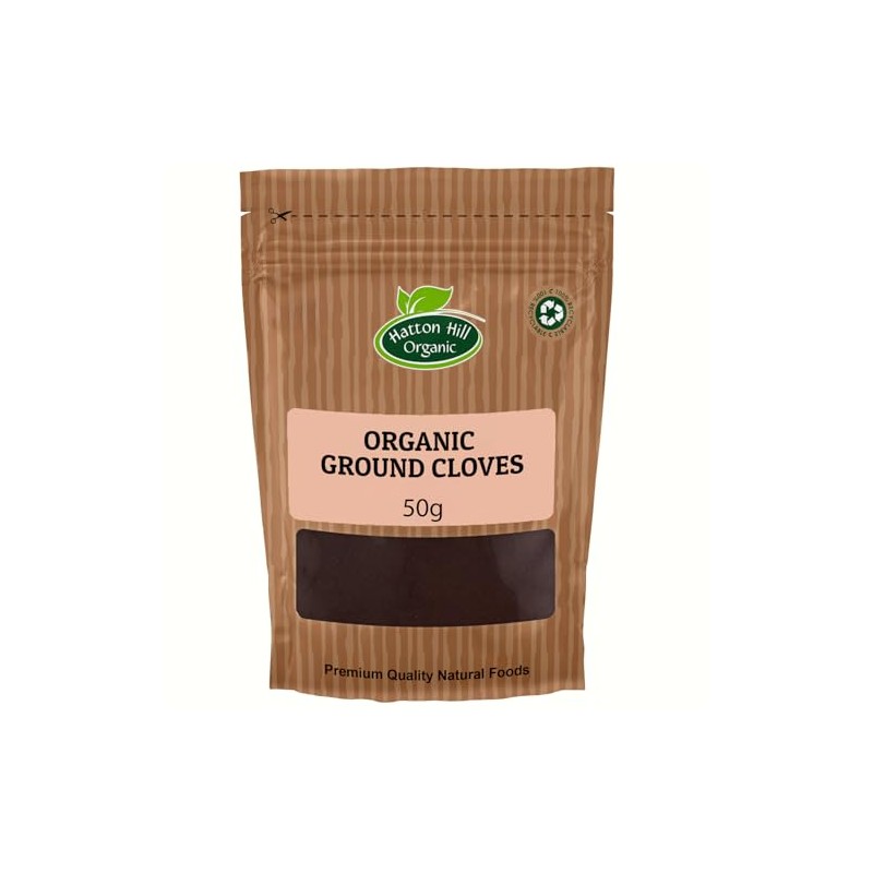 Organic Ground Cloves 50g by Hatton Hill | Perfect for