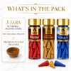 The Aroma Factory Organic Incense Dhoop Cones (Saffron Sandal, Rose,