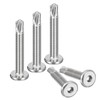 uxcell Hex Socket Self Tapping Screws, 1/4 x 1-5/8" 410