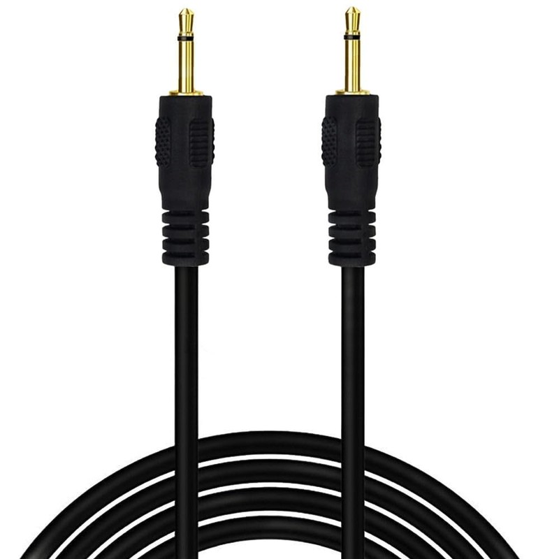Seadream 2Pack 2.5mm Mono Male to Male Audio Cable TS