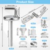 2 Kit Cerniere Tavoletta Sedile Wc