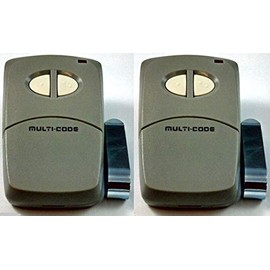 4120 2PACK Linear Multi-Code 2-Button Remote multicode MCS412001 300mh 3089 1090