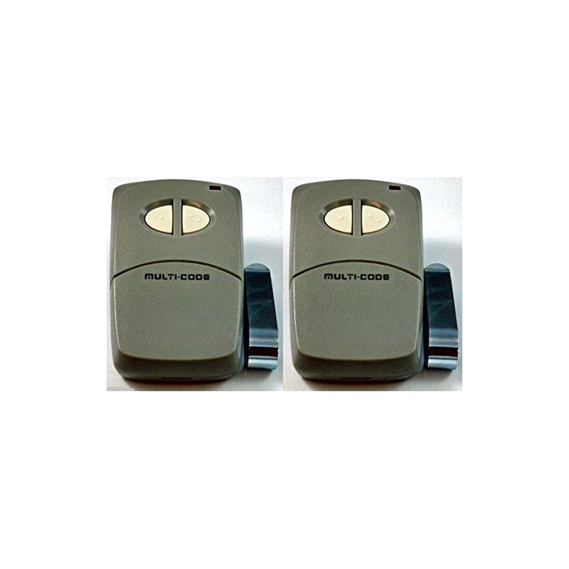 4120 2PACK Linear Multi-Code 2-Button Remote multicode MCS412001 300mh 3089