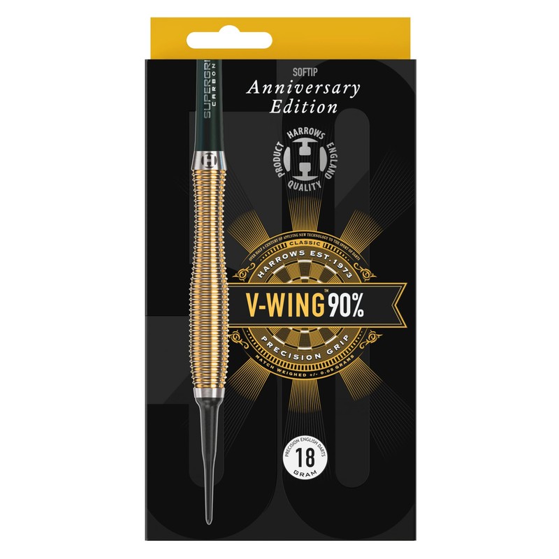 Harrows V-Wing 90% Soft Tip Darts