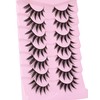 False Eyelashes Manga Anime Lashes Japanese Cosplay Spiky Lashes Mink