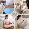 Reading Pillow for Gaming Reading Crochet, U Shaped Arm Support