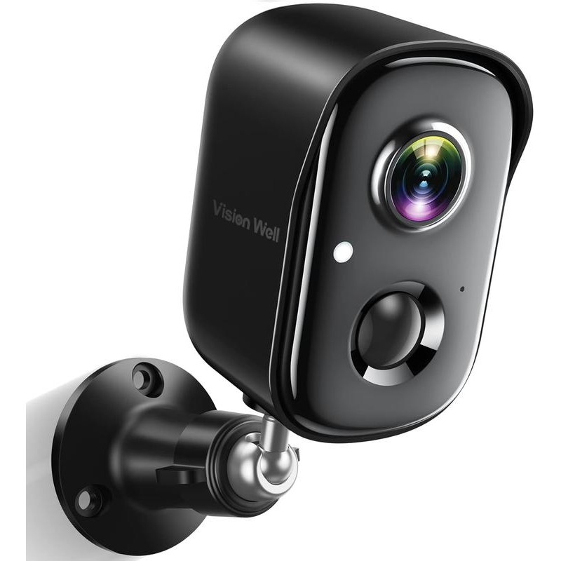 Vision Well wireless camera, rechargeable, waterproof, 1080P HD, real-time video,
