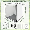 CooTentler Pop Up Paint Booth 6x6x6ft Portable Spray Tent with