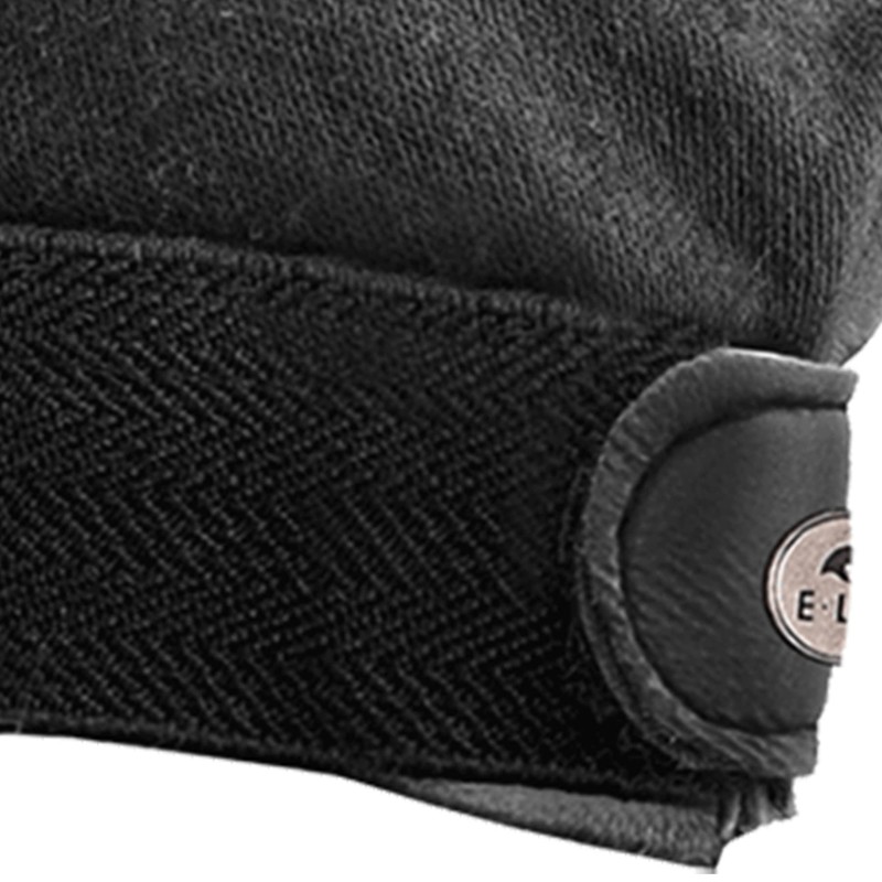 ELT Reithandschuh Picot, 4-6 Jahre, schwarz