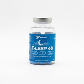 Z-leep 4U Cápsulas, Suplemento para el Sueño con L-Teanina, Magnesio Bisglicinato y Apigenina, Relajación Física y Mental