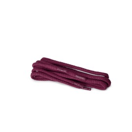 Kaps Round Laces, quality durable 100% cotton shoe laces for casual footwear, made in Europe, 1 pair, many colours and lengths (90 cm - 36 inch - 5 to 6 eyelet pairs / 26 - maroon)