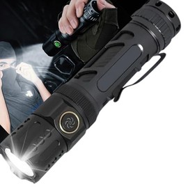 Sulitcamp Super Bright Tactical Flashlight,LED Zoomable High Lumen Flashlights,White Handheld Flashlight for Outdoor Camping, Hiking, Emergency Use