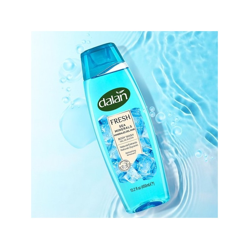 Dalan Fresh Body Wash Sea Mineral Scented Body Cleanser 450ml
