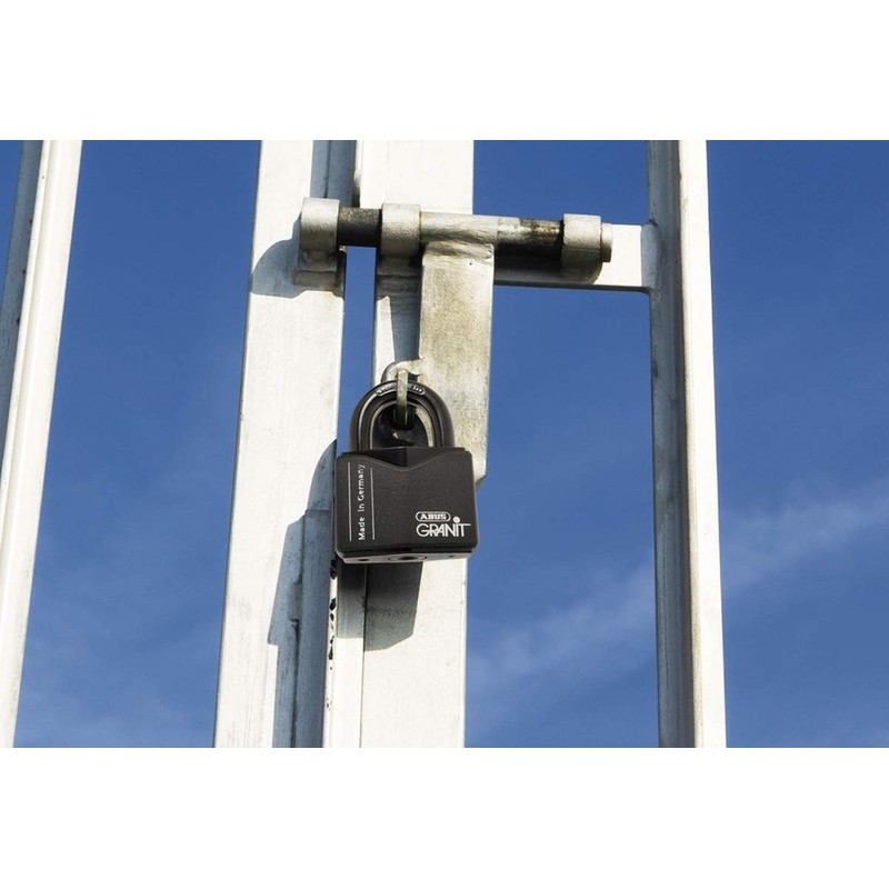 ABUS 00838 Granit Plus Hardened Steel Shackle Padlock